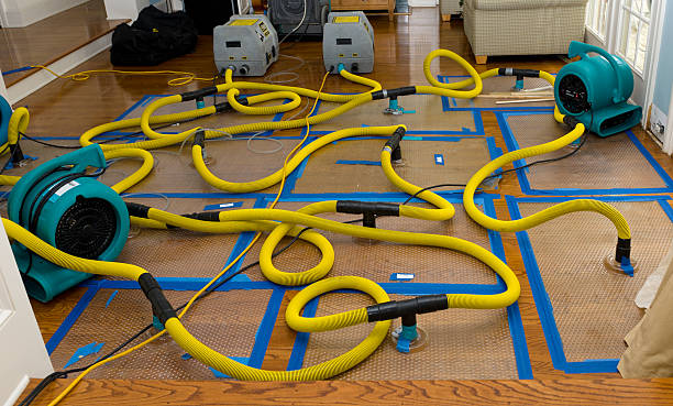 Water damage restoration process in Haverford College, PA